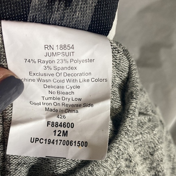 Rare Editions jumpsuit 12m - Picture 5 of 5